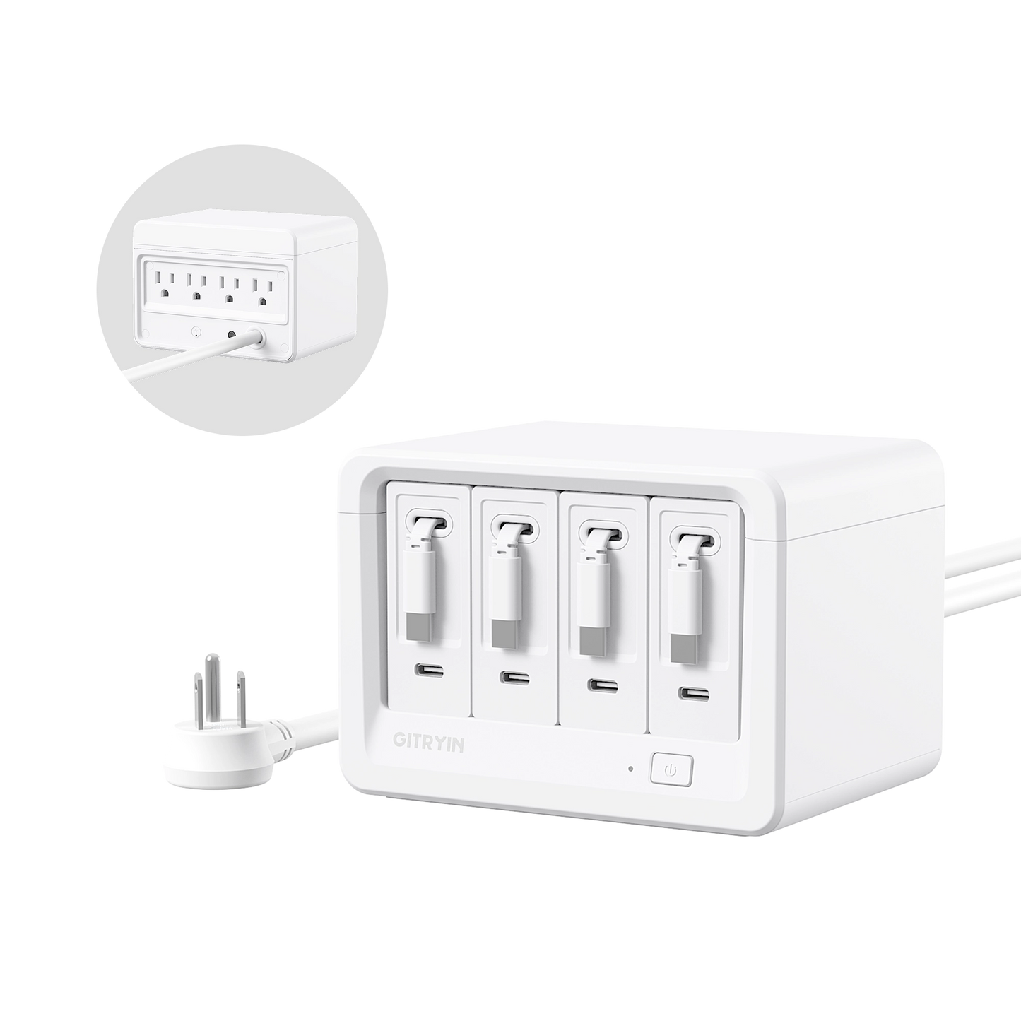 Gitryin Desktop Charging Station 12-in-1 (40W Combo)