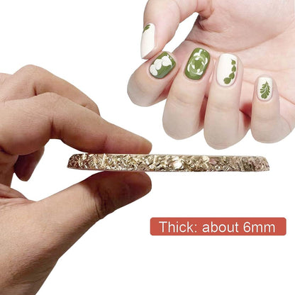 2-Piece Resin Agate-Style Palette Set – Pink & White Crystal-Inspired Gold-Edged Artistic Trays for Paint Mixing, Jewelry Display & Makeup Organization