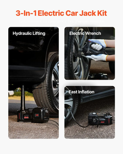 3-in-1 Electric Car Jack Lift