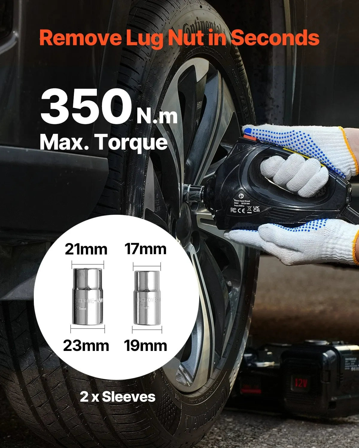 3-in-1 Electric Car Jack Lift