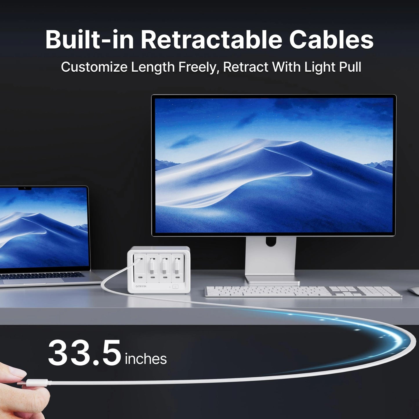 Gitryin Desktop Charging Station 12-in-1 (40W Combo)